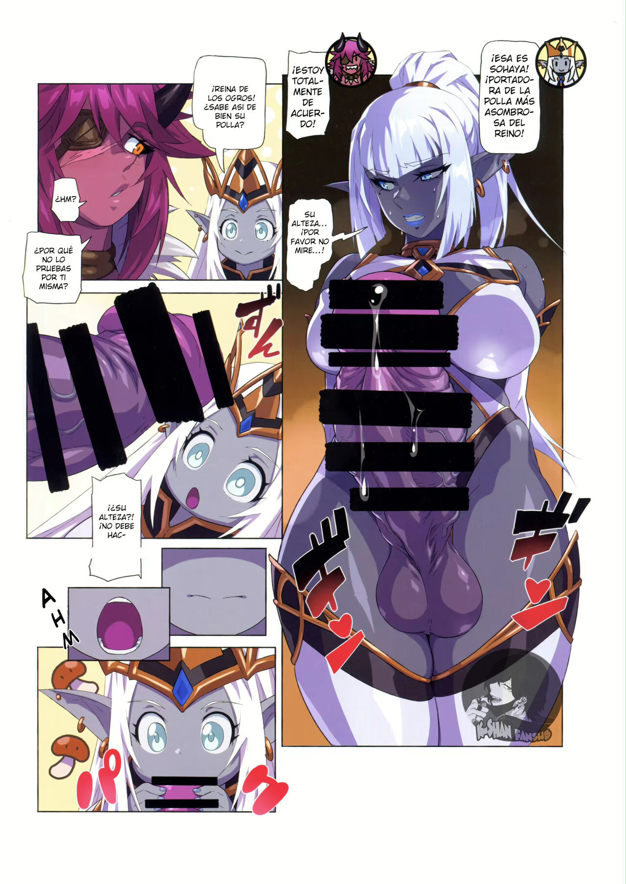 Ogre tai Dark Elf Ogre Hanshoku Dai Sakusen - 14