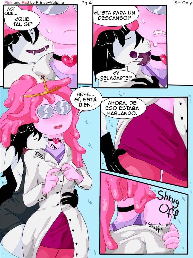 Pink and Red – Bubbline Comic - 4