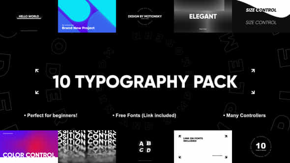 10 Special Typography - VideoHive 44944294