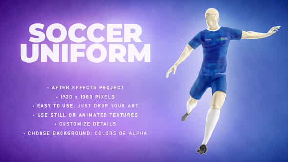 Soccer Uniform Mockup - VideoHive 33696245