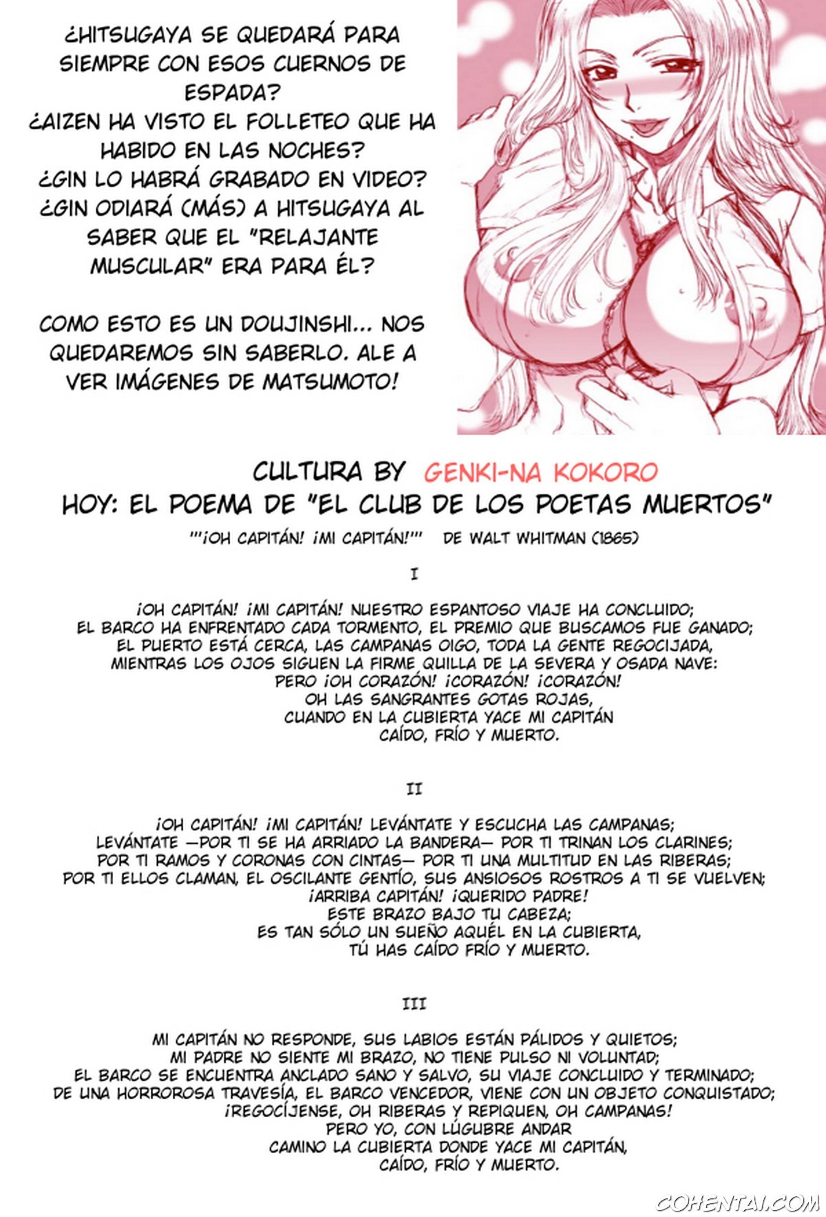 Shi (Bleach) xxx comics manga porno doujin hentai español sexo 