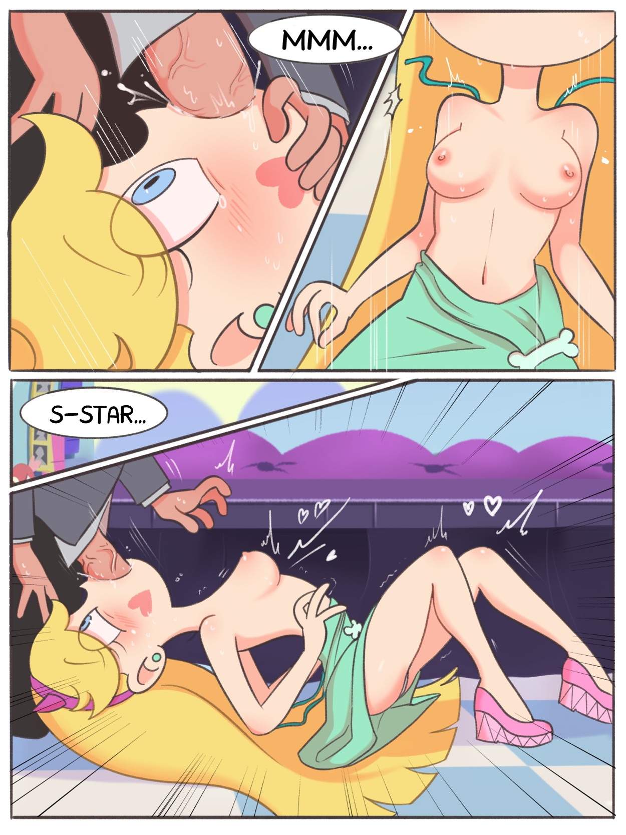 &#91;HSpace&#93; Booth Buddies (Star vs The Forces of Evil Comic Porno) - 4