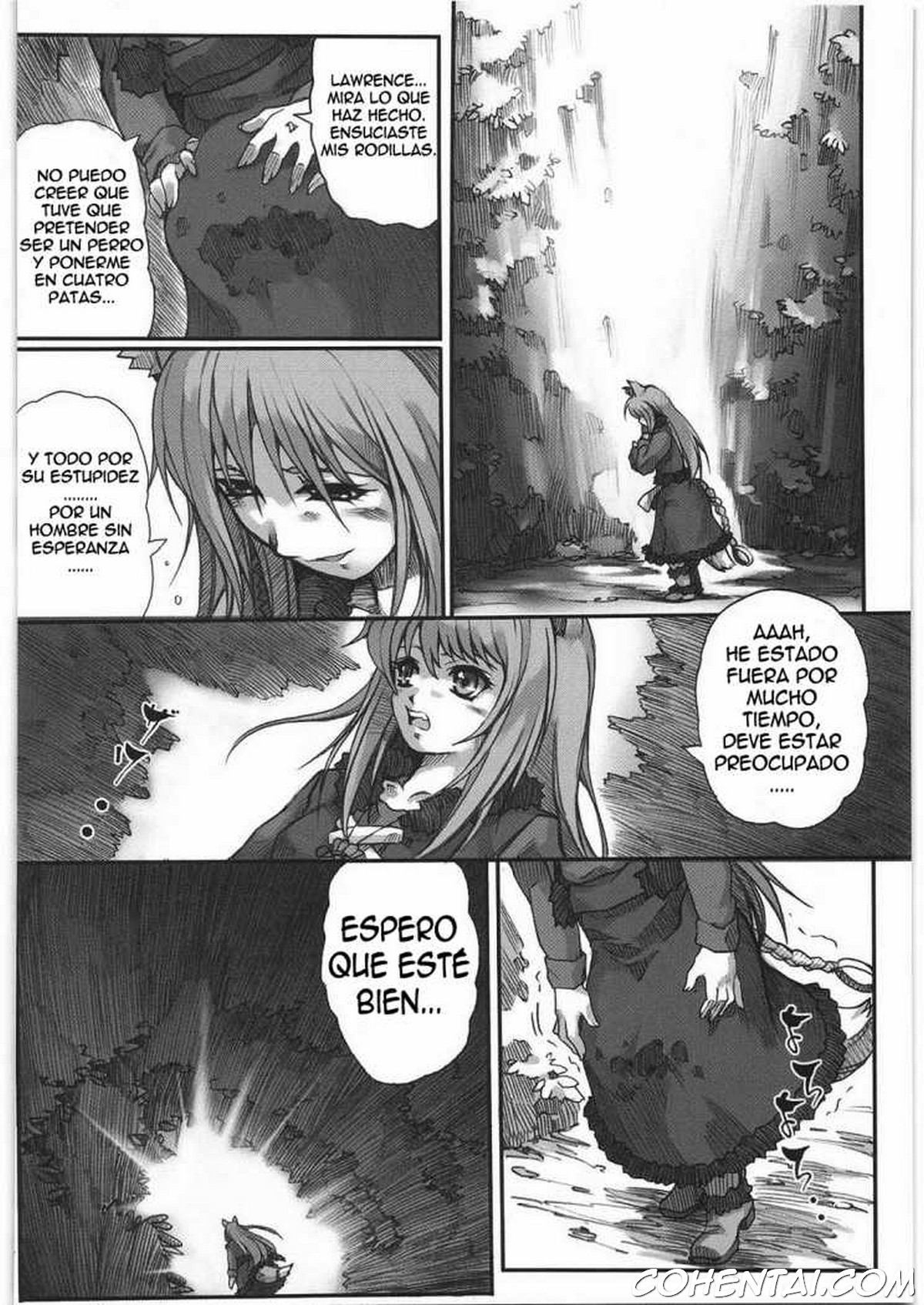 Smalt Leather (Ookami to Koushinryou) xxx comics manga porno doujin hentai español sexo 