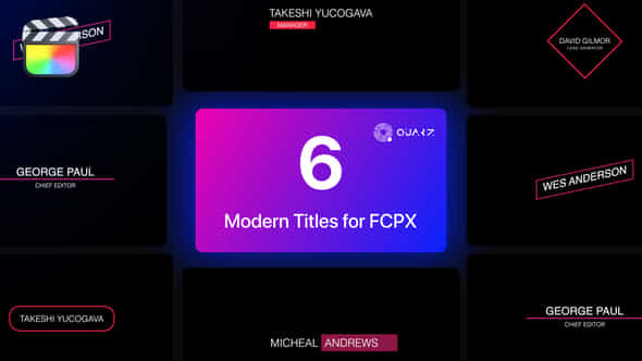 Modern Titles - VideoHive 44977642