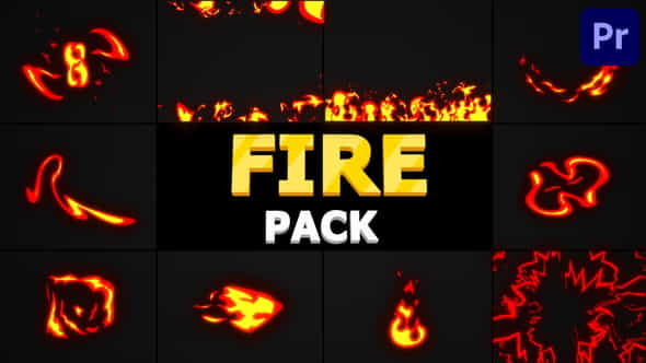 Fire Pack | Premiere Pro - VideoHive 31602012