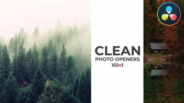 Clean Photo Openers - Logo - VideoHive 32096846