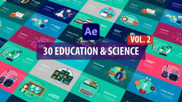 Education and Science Vol.2 | - VideoHive 34868718