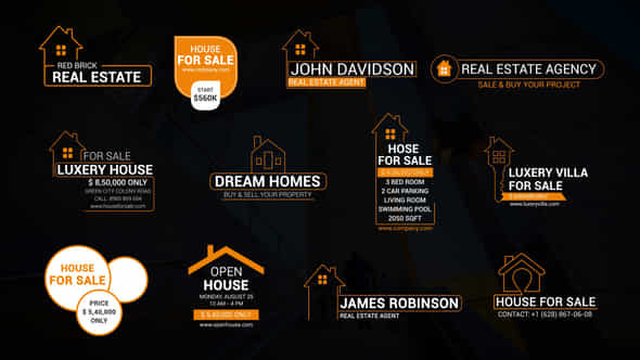 Real Estate Promotion Titles - VideoHive 51017529