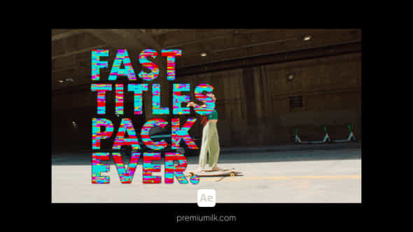 Fast Titles Pack - VideoHive 46499463