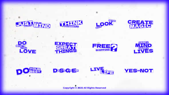 Energy Box Titles - VideoHive 57287187