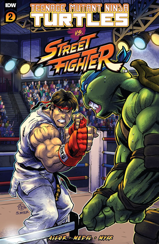 Teenage Mutant Ninja Turtles vs. Street Fighter #1-5 (2023) Complete
