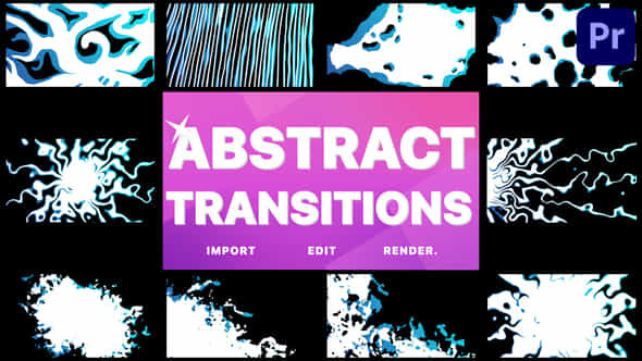Abstract Transitions - VideoHive 38543711