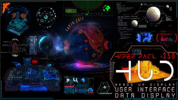 HUD Hyper Pack 350 - VideoHive 20019347