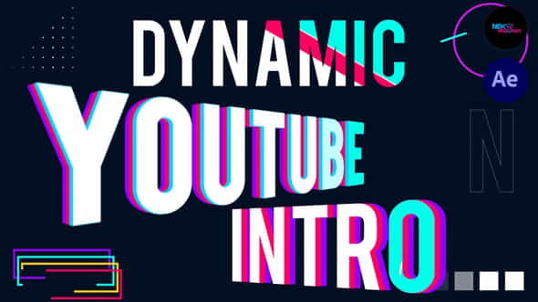 Dynamic YouTube Intro - VideoHive 33737969