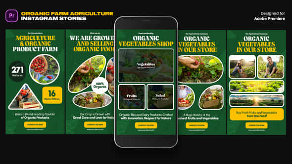 Organic Farm Agriculture - VideoHive 46117677