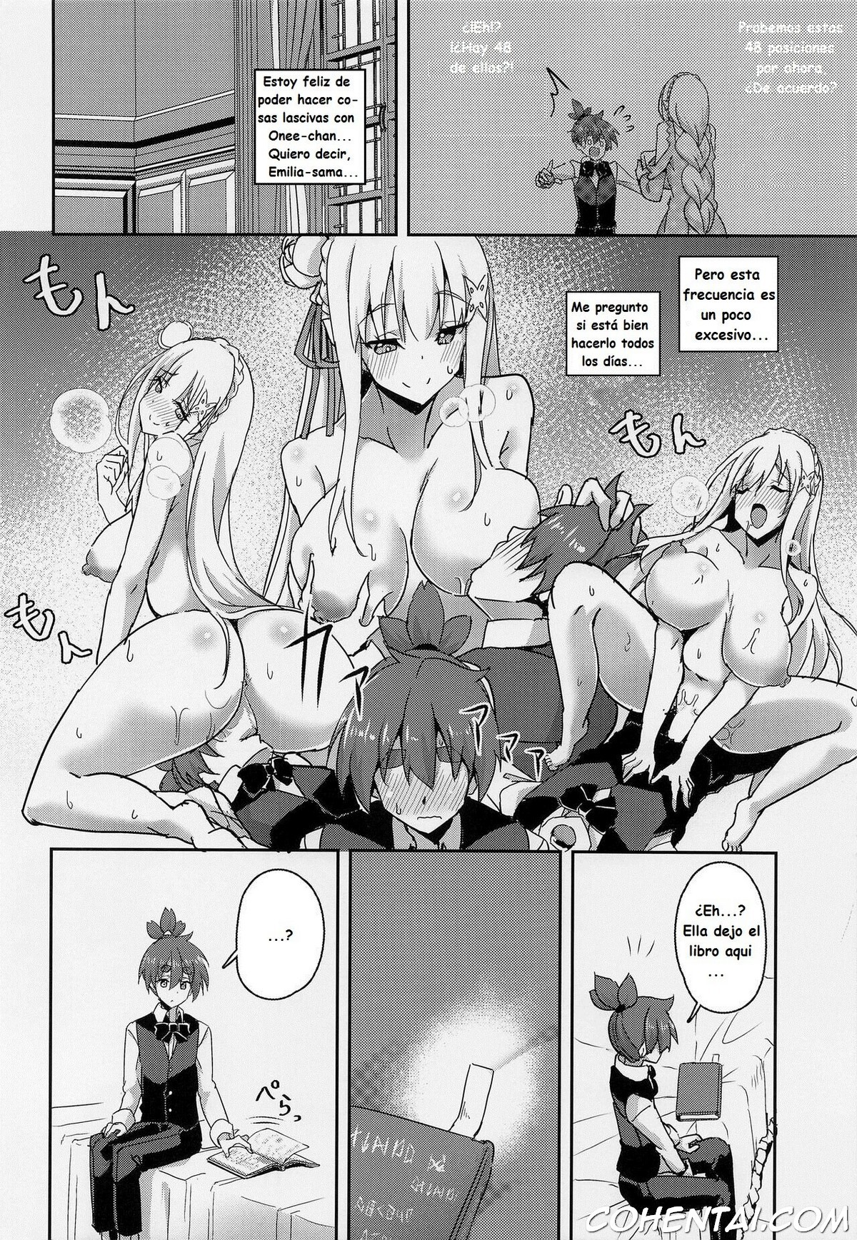 Majo no Nokoriga III (Re:Zero kara Hajimeru Isekai Seikatsu) xxx comics manga porno doujin hentai español sexo 