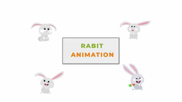 Cute Small Rabbit - VideoHive 42925330