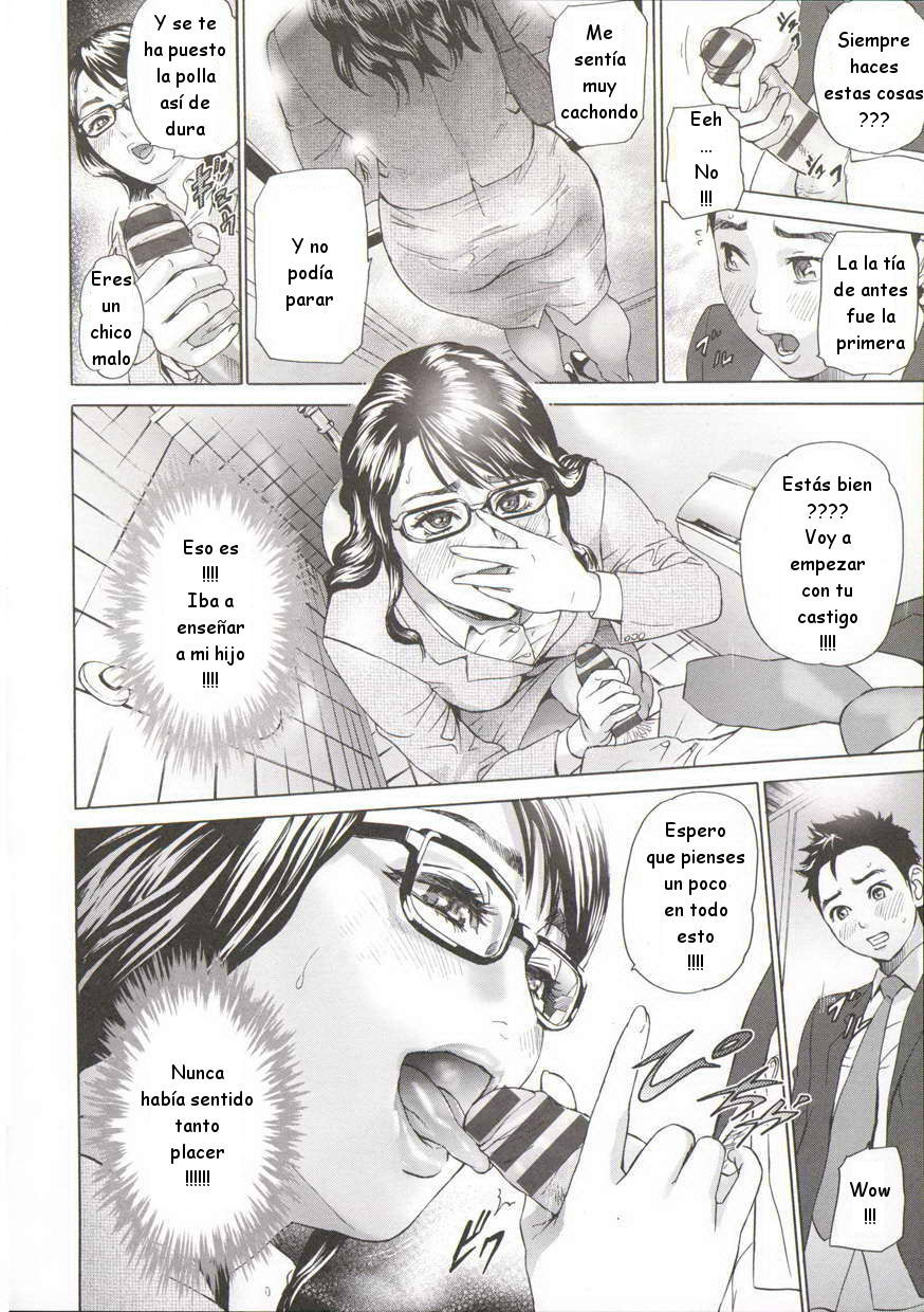 [Hyji] Kyouiku Densha  Educando en el metro (Yubiwa no Ana) [Spanish] {joselillo}