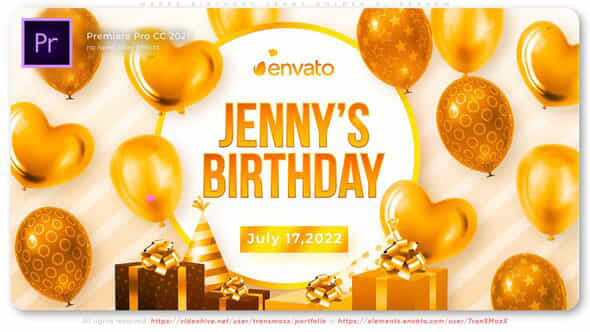 Happy Birthday Jenny - VideoHive 43499931