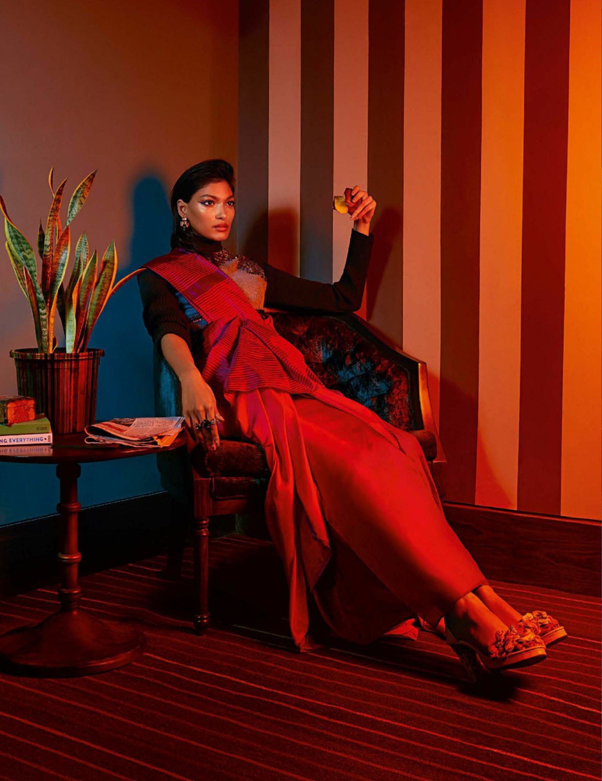 Pritika Swarup by Arjun Mark - Vogue India september 2017 Pritika Swarup by Arjun Mark - Vogue India september 2017