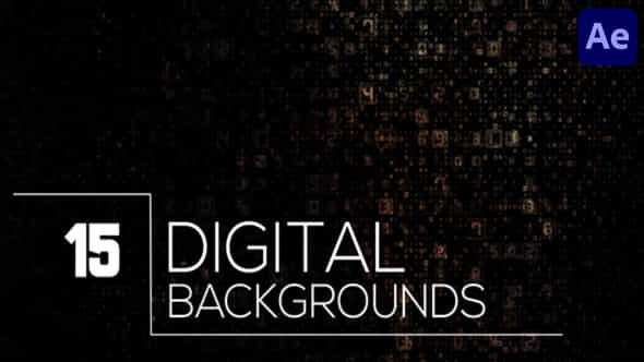 Digital Backgrounds - VideoHive 48107313