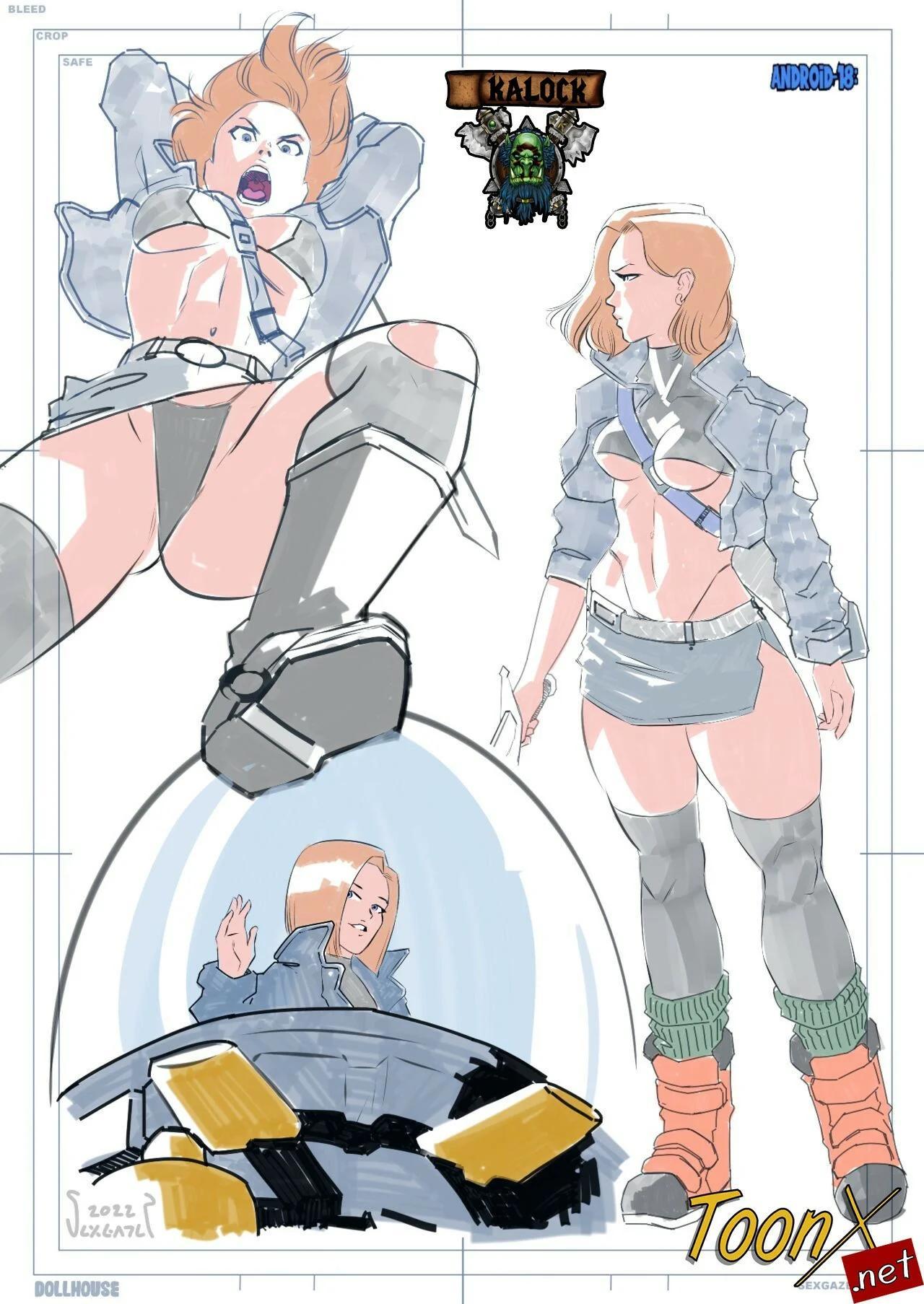 Android 18_ Screw Loose - 1
