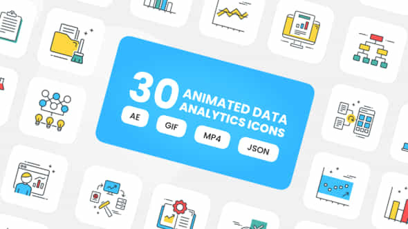 Animated Data Analytics - VideoHive 47659391