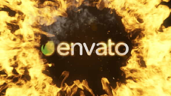 Mysterious Fire Logo Reveal - VideoHive 9875843