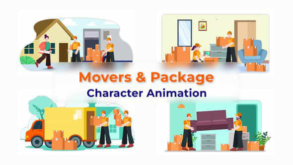 Packers And Movers - VideoHive 38195246