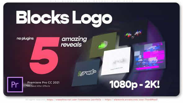 Blocks Logo Reveal - VideoHive 45808604
