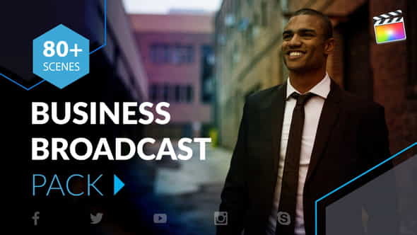 Business Broadcast Pack | Final - VideoHive 23574959