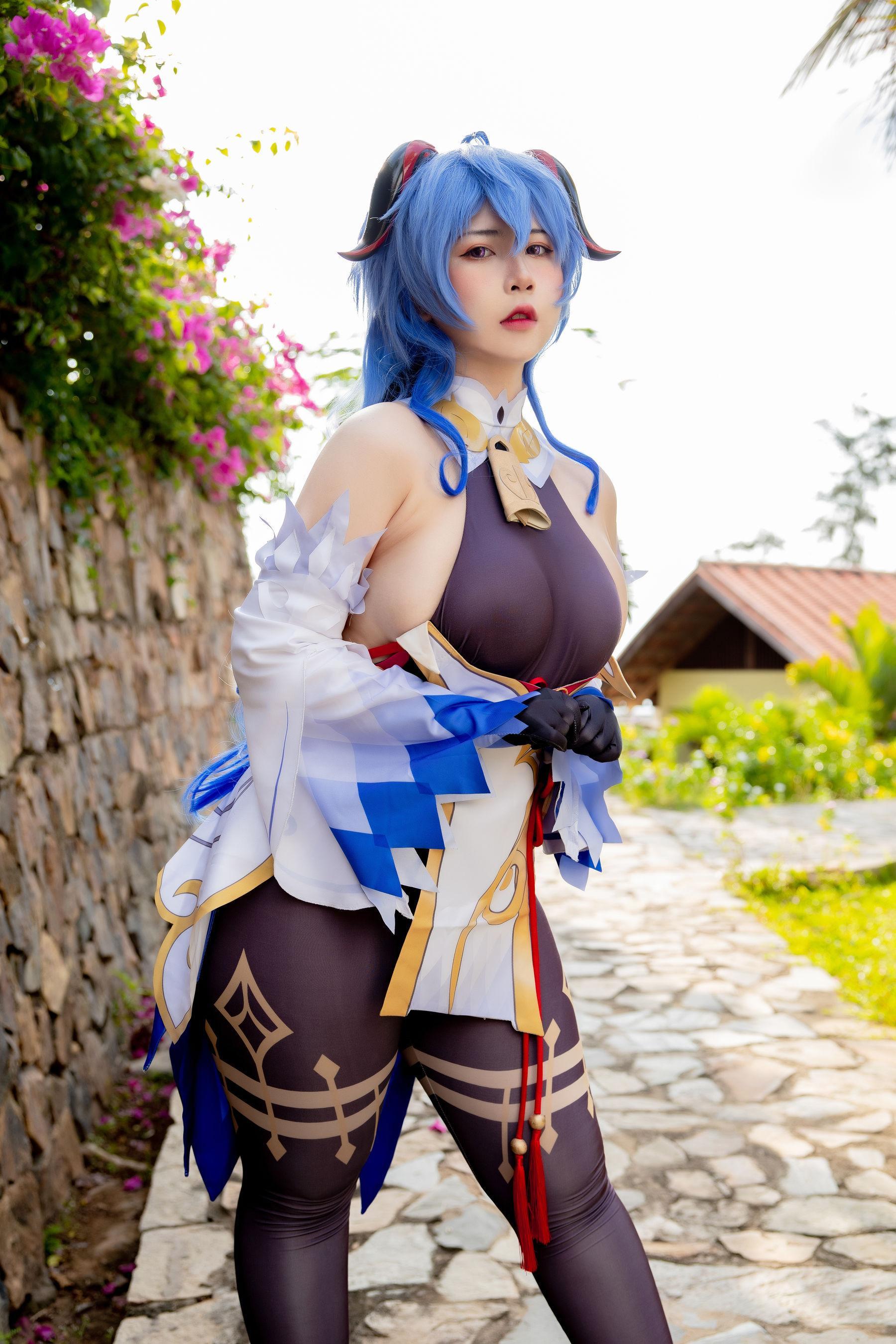 [网红COSER] Uy Uy – Ganyu 写真套图(3)