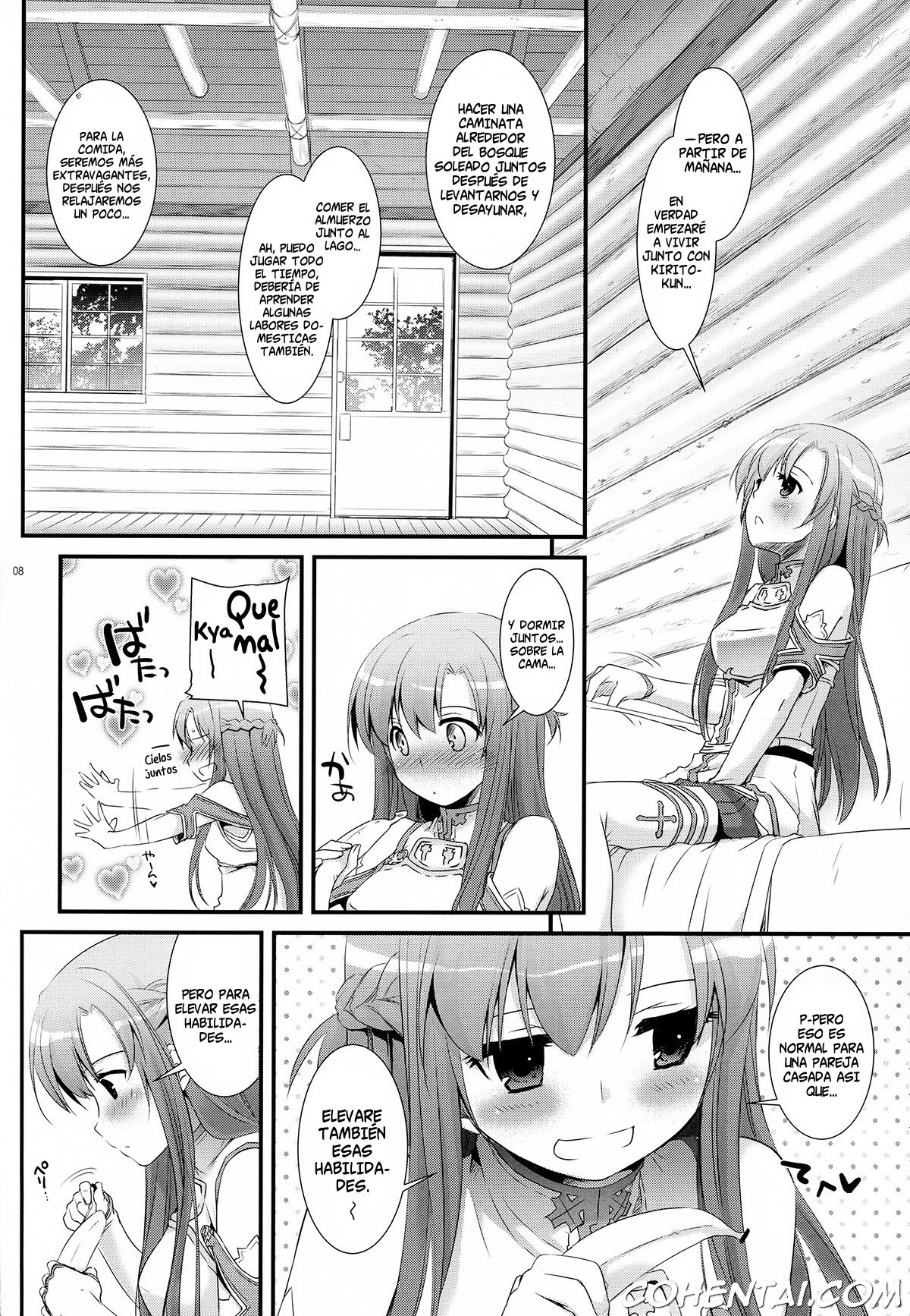 D.L. action 71 (Sword Art Online) xxx comics manga porno doujin hentai español sexo 