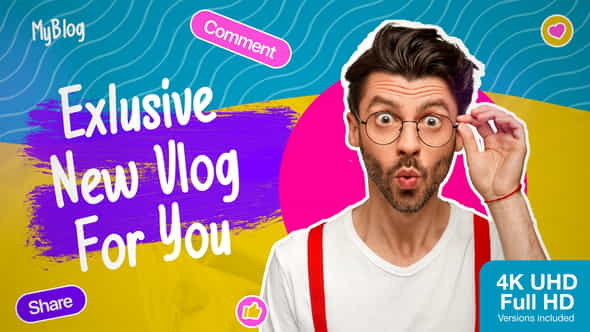Colorful Youtube Opener - VideoHive 34620435
