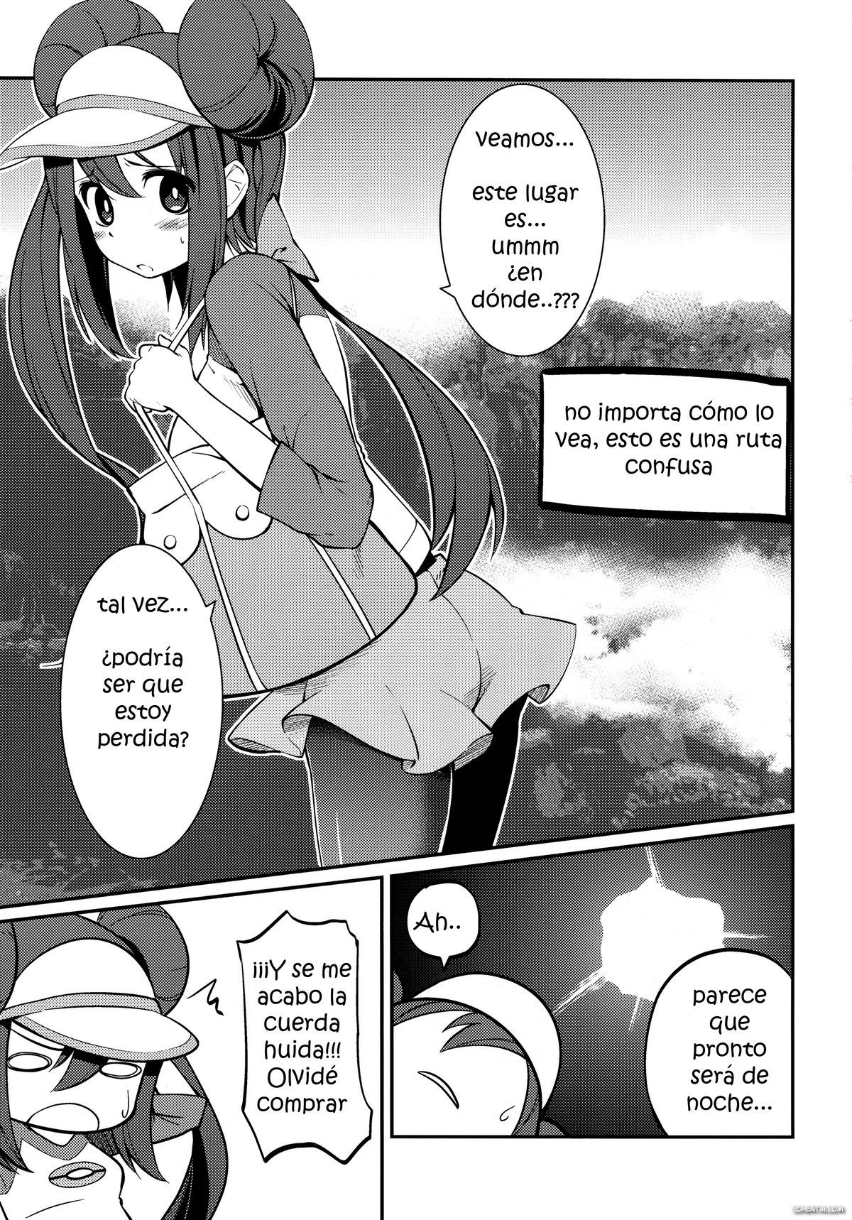 Mei-tan to Yamaotoko (Pokémon) xxx comics manga porno doujin hentai español sexo 