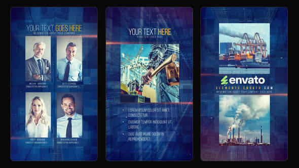 Corporate Presentation Vertical Slideshow - VideoHive 58841922