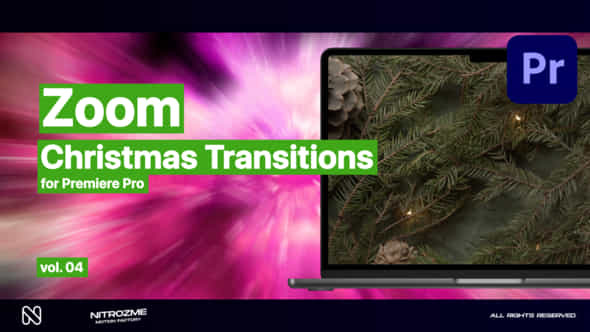 Christmas Zoom Transitions Vol 04 For Premiere Pro - VideoHive 49539041