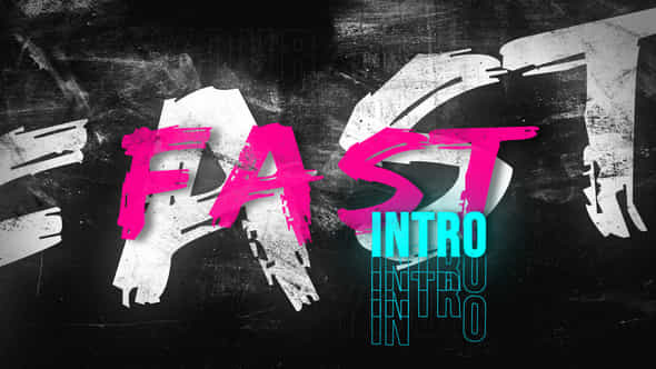 Fast Intro - VideoHive 49374312
