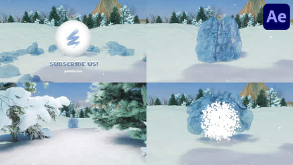 Ice Stone Logo Reveal For After Effects - VideoHive 55166910