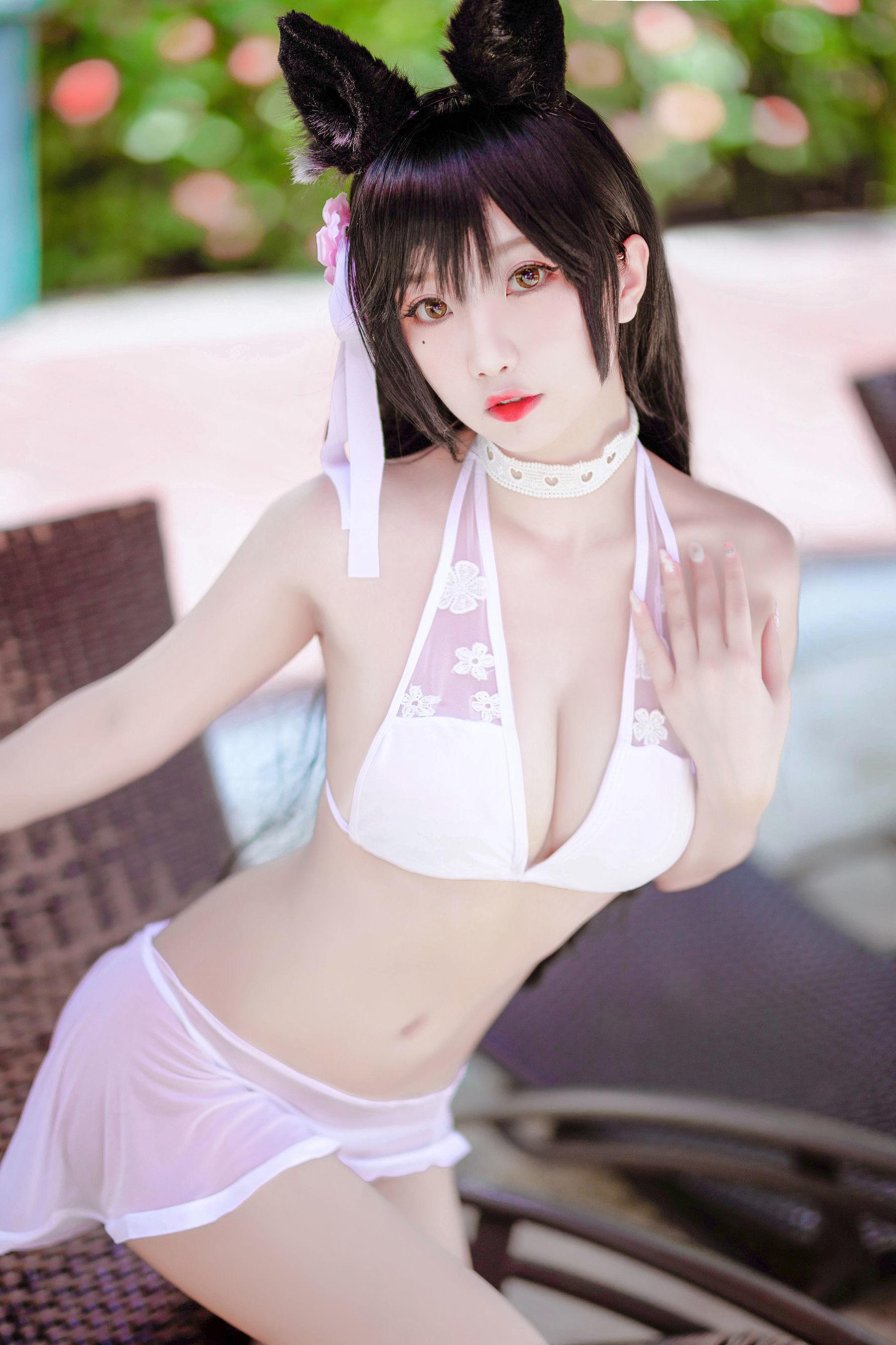 鬼畜瑶在不在w《泳装猫女外拍》 [COSPLAY福利] 写真集(16)