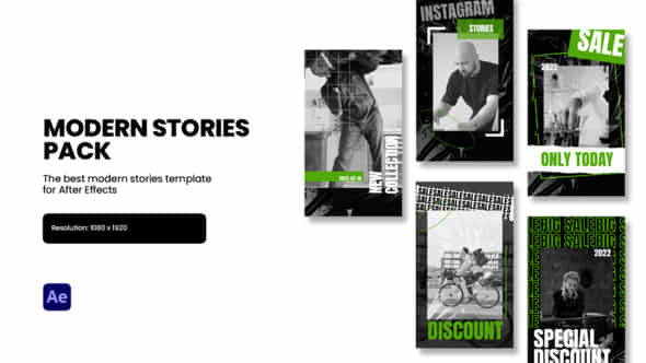 Modern Stories Pack - VideoHive 39497738