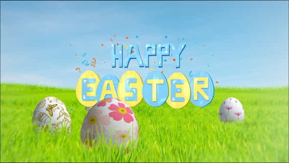 Happy Easter II | After - VideoHive 31315636