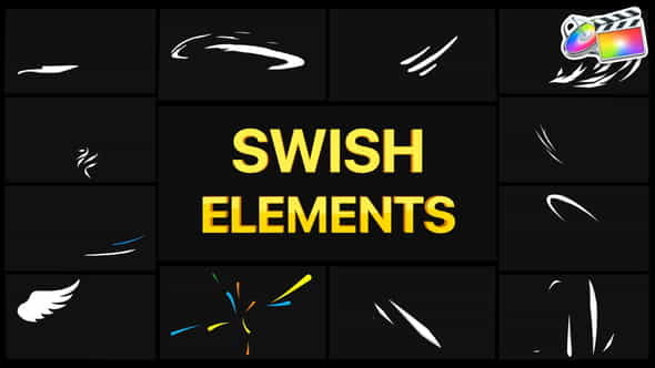 Swish Elements | FCPX - VideoHive 35637364