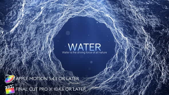 Water - Inspirational Titles - - VideoHive 27910966