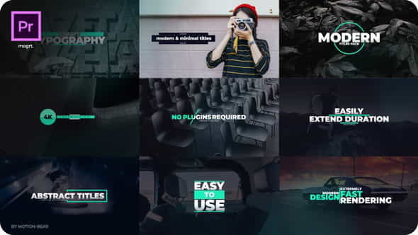 Convenient Titles I MOGRT - VideoHive 22560242