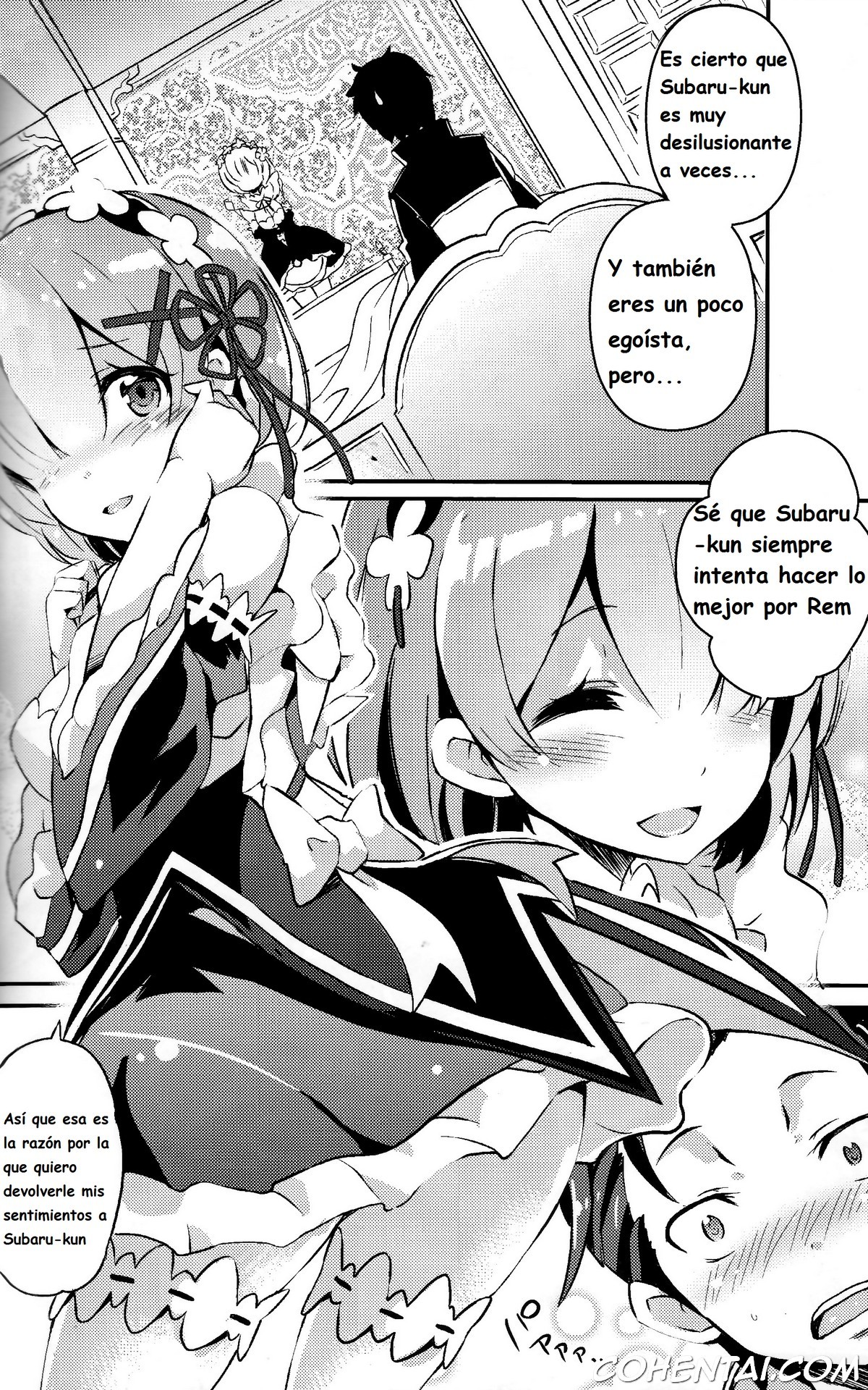 Rem no Kawaisa mo Onigakatteiru (Re:Zero kara Hajimeru Isekai Seikatsu) xxx comics manga porno doujin hentai español sexo Re:Zero kara Hajimeru Isekai Seikatsu Rem Subaru Natsuki