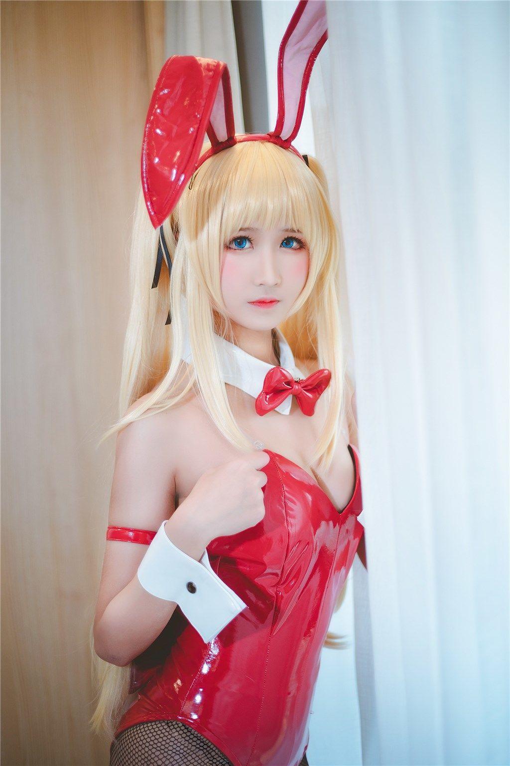 [Cosplay] 微博妹子三度_69 – 黑丝兔女郎(10)