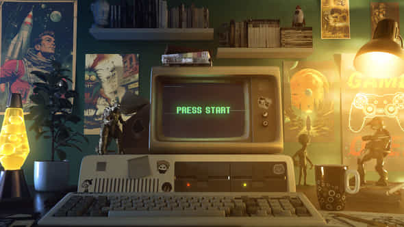 Retro Game - VideoHive 56288768