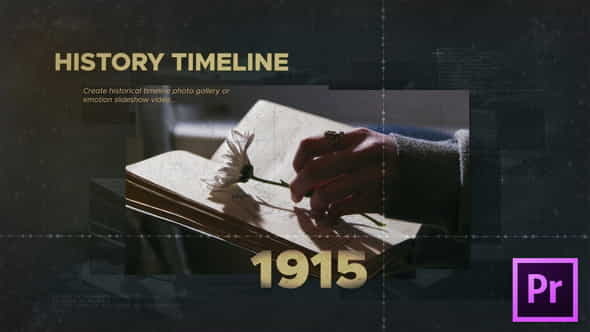 History Memories Timeline Promo - VideoHive 24786573