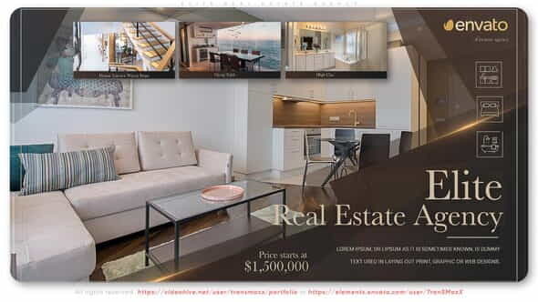 Elite Real Estate Agency - VideoHive 27442847